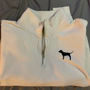 I/2 Zip Pink Victoria secrets off-white